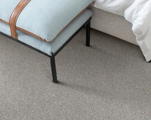 overhead view of neutral carpet in a room